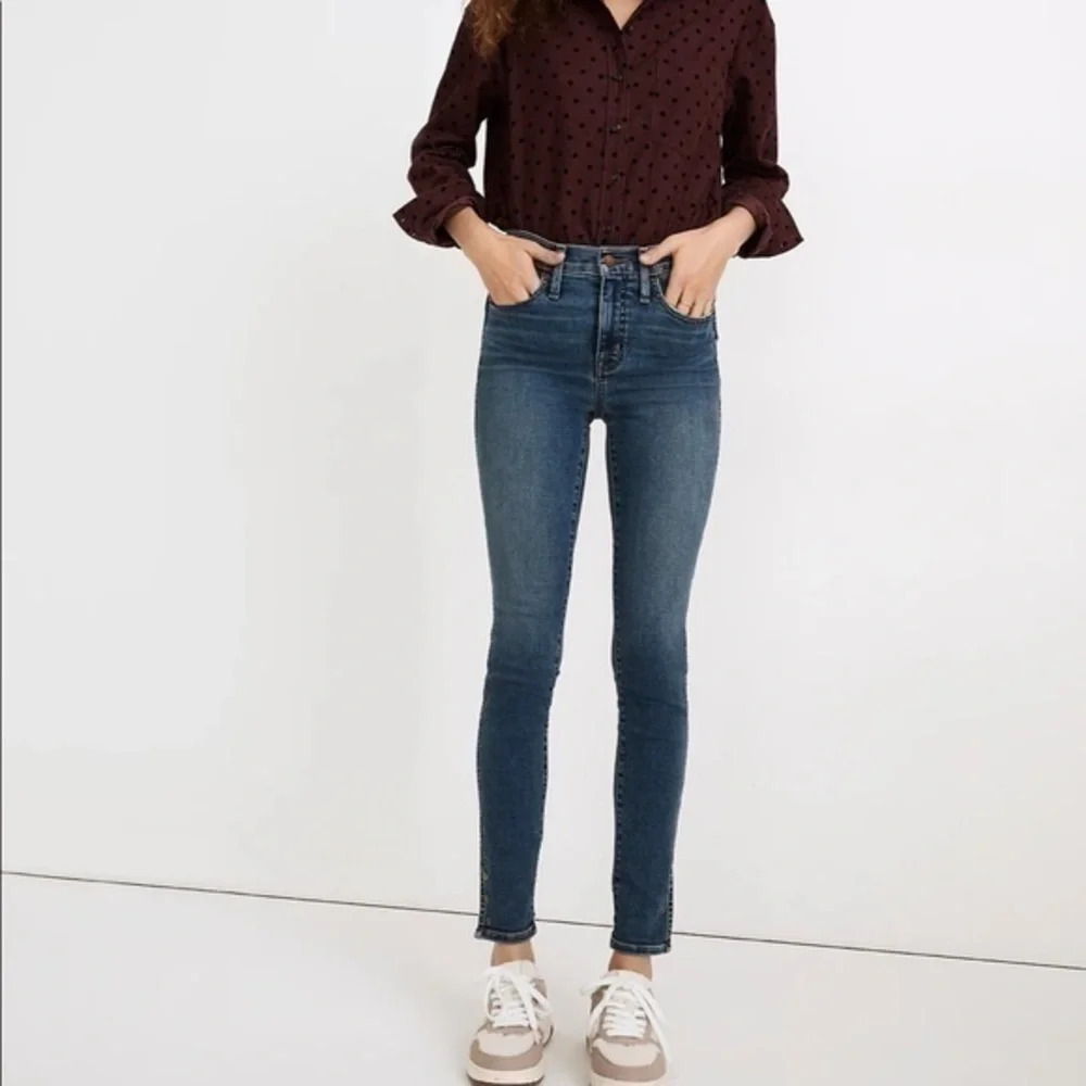 New Madewell 10" High Rise Roadtripper Authentic Skinny Jeans